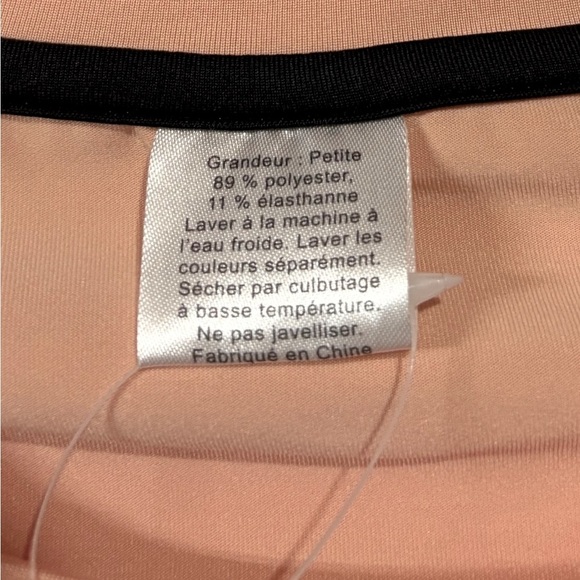 Studio 530, Women's Sports T-Shirt, Small, Peach & Black 🏃‍♀️‍➡️ - Picture 9 of 9
